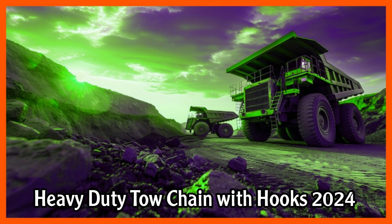 Heavy Duty Tow Chain with Hooks 2024